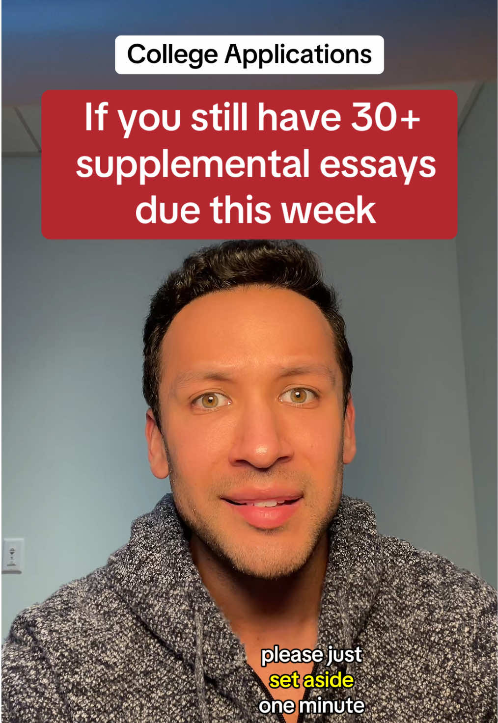 Ngl it’s insane if you haven’t started by now but I got you! . . . . #hs #highschool #college #collegelife #collegestudent #colleges #fyp #yikes 