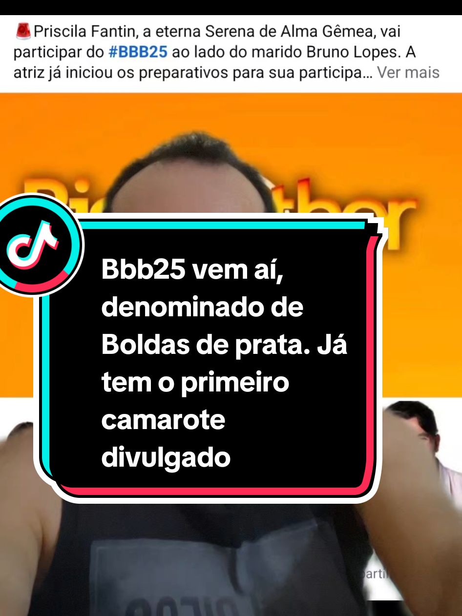 Essa edição do bbb25 dizem que promete muito, vamos aguardar  #BBB25 #camarote #Xepa #Atriz #Programa #Reality #Fofoca #Tv #Notícias #TikTok #Internet #crescernotiktok #Entretenimento #RedeGlobo