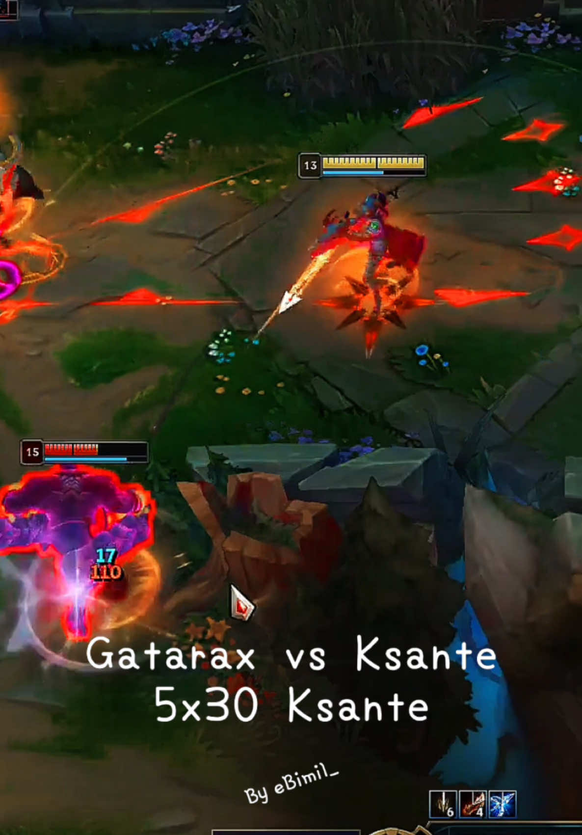 5x30 ksante vs Vayne , template by topeksante #leagueoflegends #twitch #리그오브레전즈 