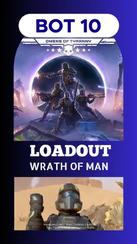 Bot Diff 10 Loadout & Tips | Wrath of Man | Helldivers 2 | #helldivers2 #helldivers2game #helldivers2fyp #helldivers2tips #helldivers2loadout