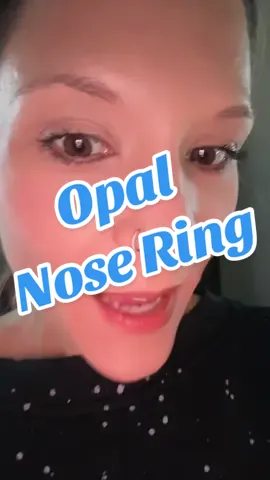 Such a beautiful nose ring! I wish you could see all the colors of the Opal! I love this nose ring so much! @Oufer Body Jewelry Studio  #nosering  #noseringcheck  #nosehoop  #noserings  #nosejewerly #bodyjewelry  #newyear 