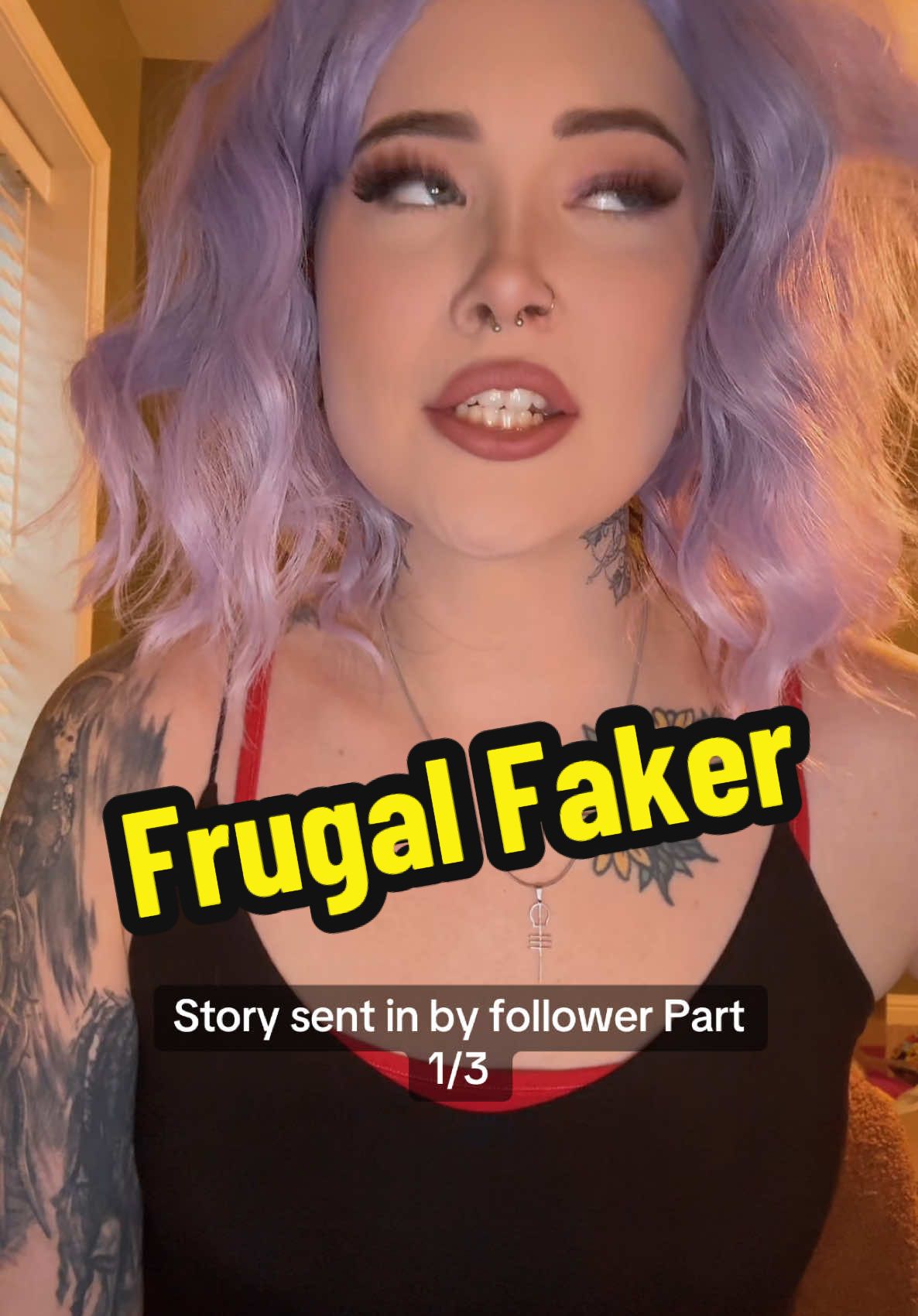 Frugal Faker #fyp #fypシ #siiriparkss #siiri #karen #hairsalonhorrorstories #hairsalonhorrorstory #hair #hairtok #hairhumor #hairstylist #newyears #neeyearsresolution 