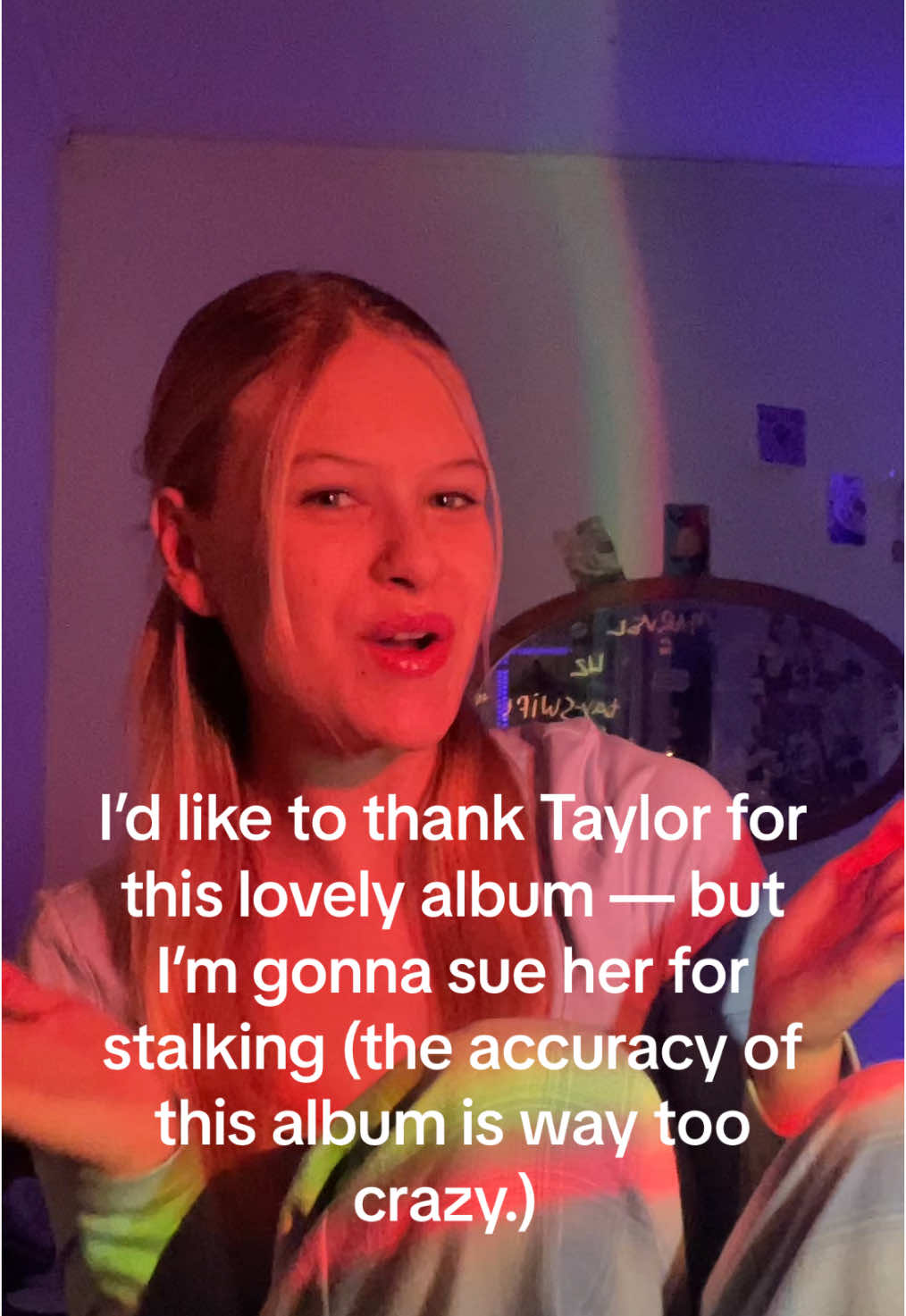 For legal reasons this is a joke 🤍🎹🎵 #taylorsversion #thetorturedpoetsdepartment #albumoftheyear #taylornation #taylorswifttok #swiftietok #relatable #fypviralシ 