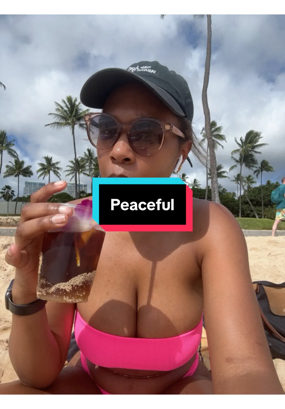 Mentally I’m here until further notice #luckywelivehawaii #blackgirltiktok  