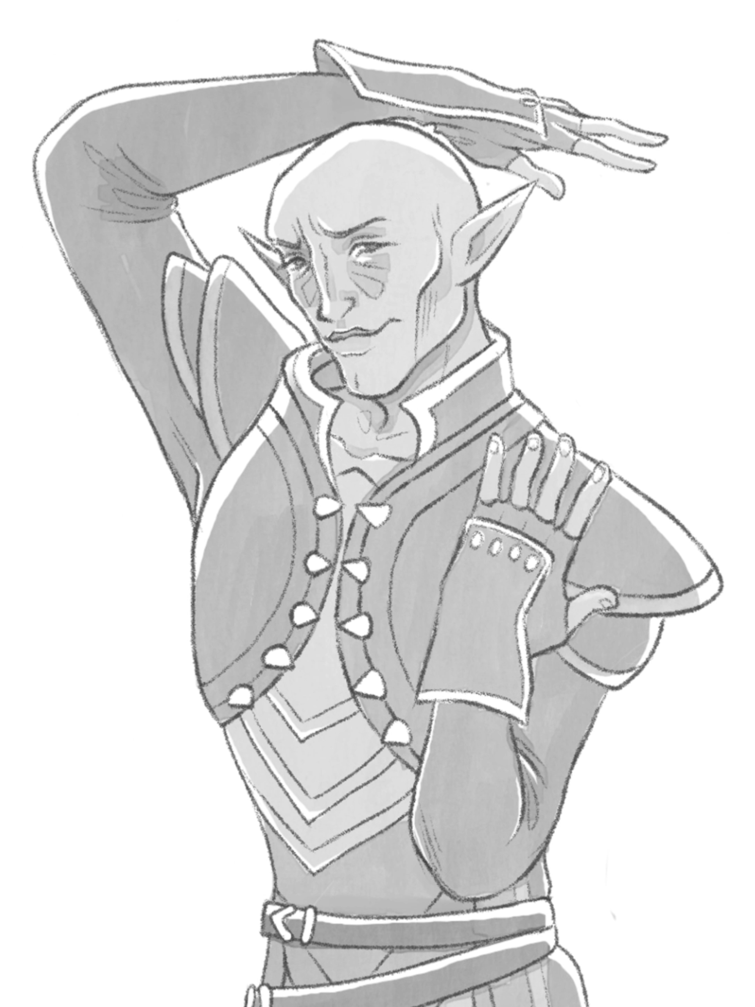 He's a (morally dubious) man with (morally dubious) plans... Lavellan is still gonna do it. #dragonage #veilguard #solas #dreadwolf #fenharel