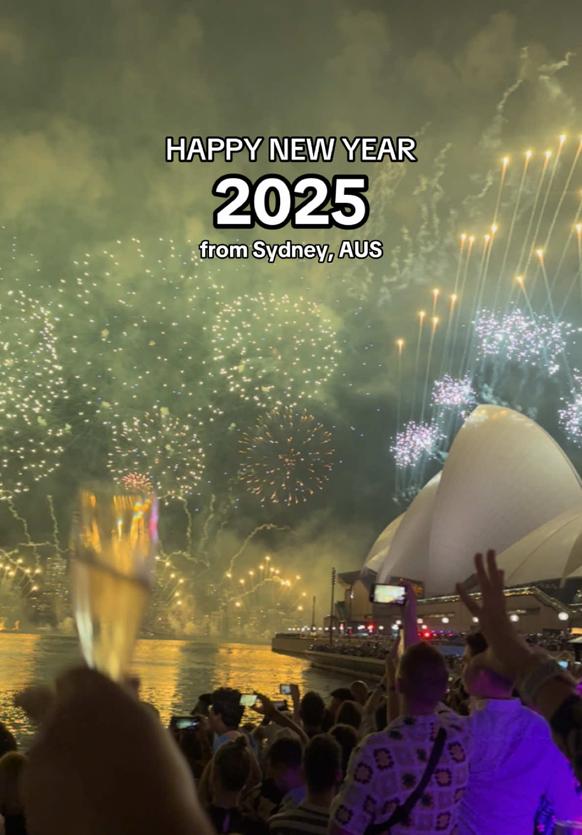 HAPPY NEW YEAR 2025 from Sydney Australia 🎆 How many hours do you have left in 2024? ☺️ Sydney is one of the first in the world to welcome the New Year and it has one of the best NYE fireworks display in the 🌏  #nye #newyearseve #nye2025 #2025 #nyefireworks #operahouse #sydney #newyear #newyeareve #harbourbridge #sydneynye #party #nyeparty #fireworks #foryoupage #fypviralシ 