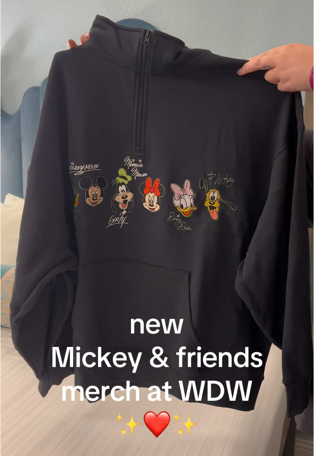 New quarter zip from WDW!! Embroidered mickey and friends collection. It is absolutely adorable!! A must buy ✨ Purchased for $59.99 in Magic Kingdom #disney #disneyworld #waltdisneyworld #mickey #mickeymouse #disneycontentcreator #disneycontent #disneyland #disneyfyp #disneyparks #disneyootd #disneyfitcheck #disneyfit #disneymerch #disneyoutfit #disneyclothes #wdw #disneyhaul #mickeyandfriends #mickeyandminnie #magickingdom #nye #donaldduck #daisyduck #pluto #goofy #fabfive 