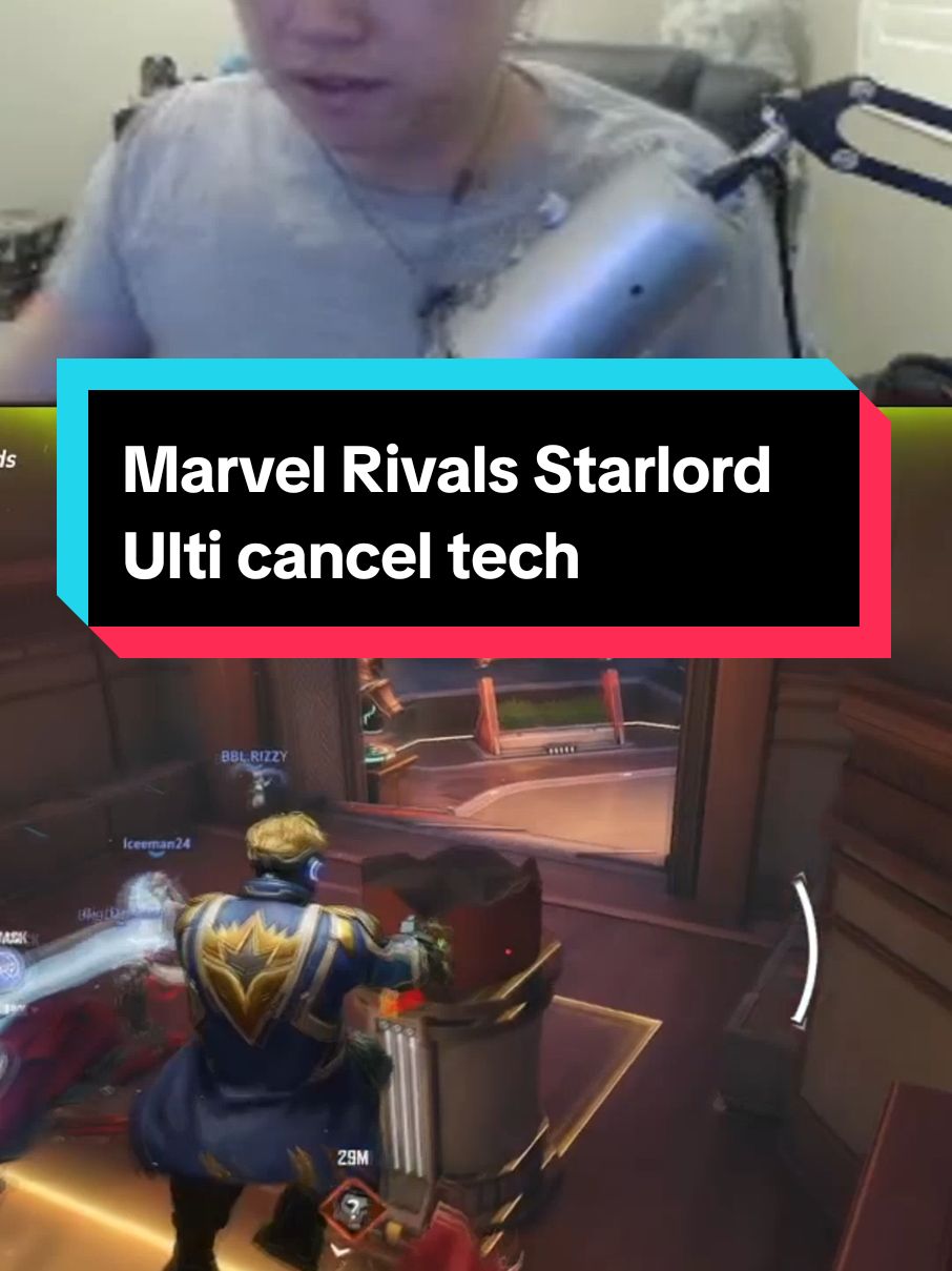 looks like you can cancel the start up animation of star lords ulti #marvelrivals #marvelrivalsgame #fyp #GamingOnTikTok #gaming 