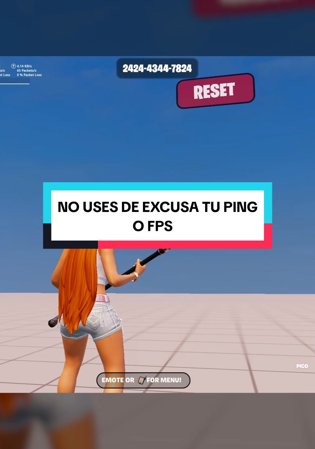 Para los que solo se quejan de su ping🙃 #fortnitehighping #fortnite #fortniteping #fortnitecompetitive #fortniteproplayer #fortnitetipstricks #fypp #fortniteesports #fortnitetipsandtricks #fortnitegrind #fortnitehelp #fortnitebuilds #fortnitegame #fortnitefyp #fortniteranked #fypfortnite #gamegirl #fortnitegamegirl #fortnitebug 