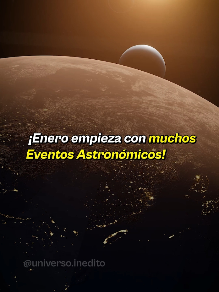 ¡Alineación Planetaria, Marte cerca de la Tierra, y mucho más! 👀 💫 Estos son todos los Eventos Astronómicos de Enero 2025 ¡Guarda el video para no olvidarte, y envíaselo a un/a amigo/a para que no se pierda nada! 💫 Es el último video del año, y quiero agradecerles por acompañarme en cada uno de ellos. Les deseo un feliz 2025 ¡Nos vemos el próximo año con más contenido! ❤ #universo #planeta #tierra #astronomia #cielo #jupiter #marte #luna #lunallena #saturno 