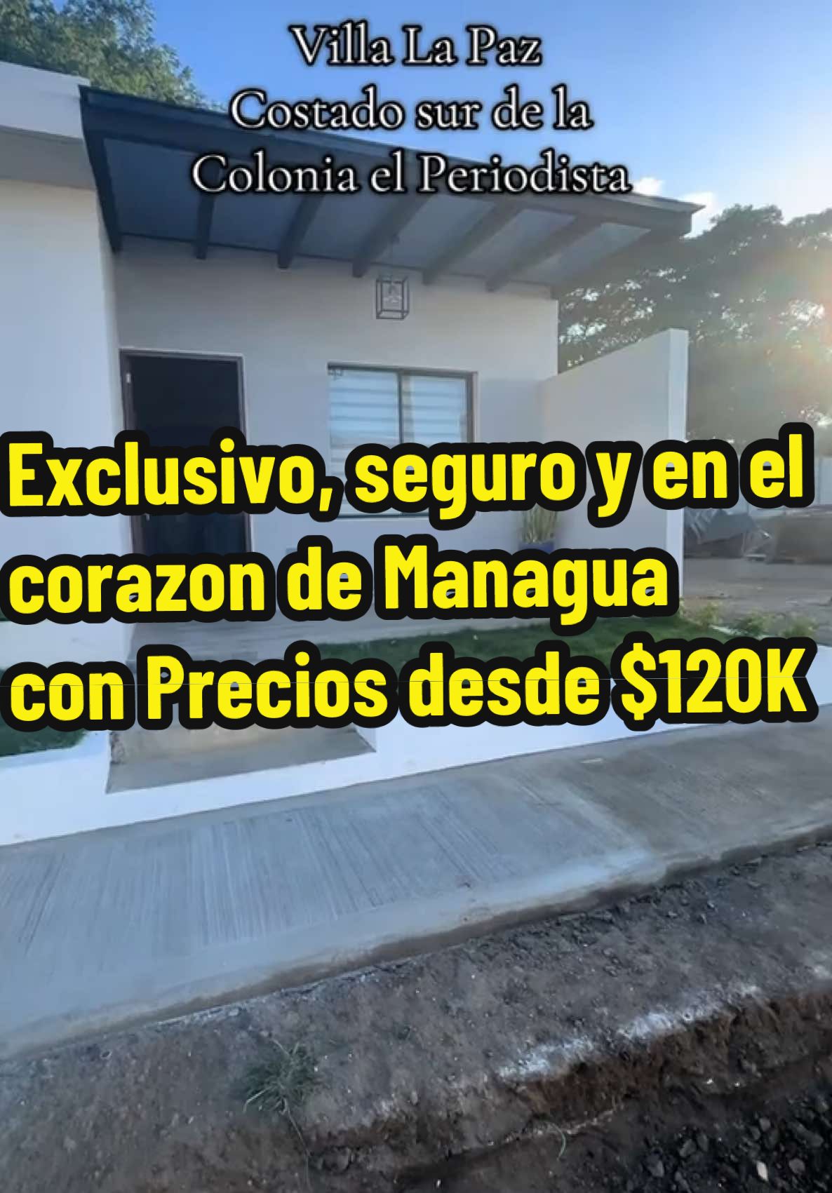 Villa La Paz  Ubicado en el Costado Sur de La Colonia El Periodista🏡 Es un lugar excepcional‼️ Combina lujo y comodidad en cada detalle, diseñado pensando en tu seguridad y bienestar. Su ubicación estratégica en el corazón de Managua ofrece fácil acceso a los principales puntos de interés de la ciudad. 🌇 Si estás buscando un entorno exclusivo, seguro y acogedor, Villa La Paz es el hogar perfecto, pensado especialmente para ti. Haz tu cita al 📲8467-6193 con Ivette Román  #villa #villalapaz #bienesraices #ventas #nicaragua🇳🇮 