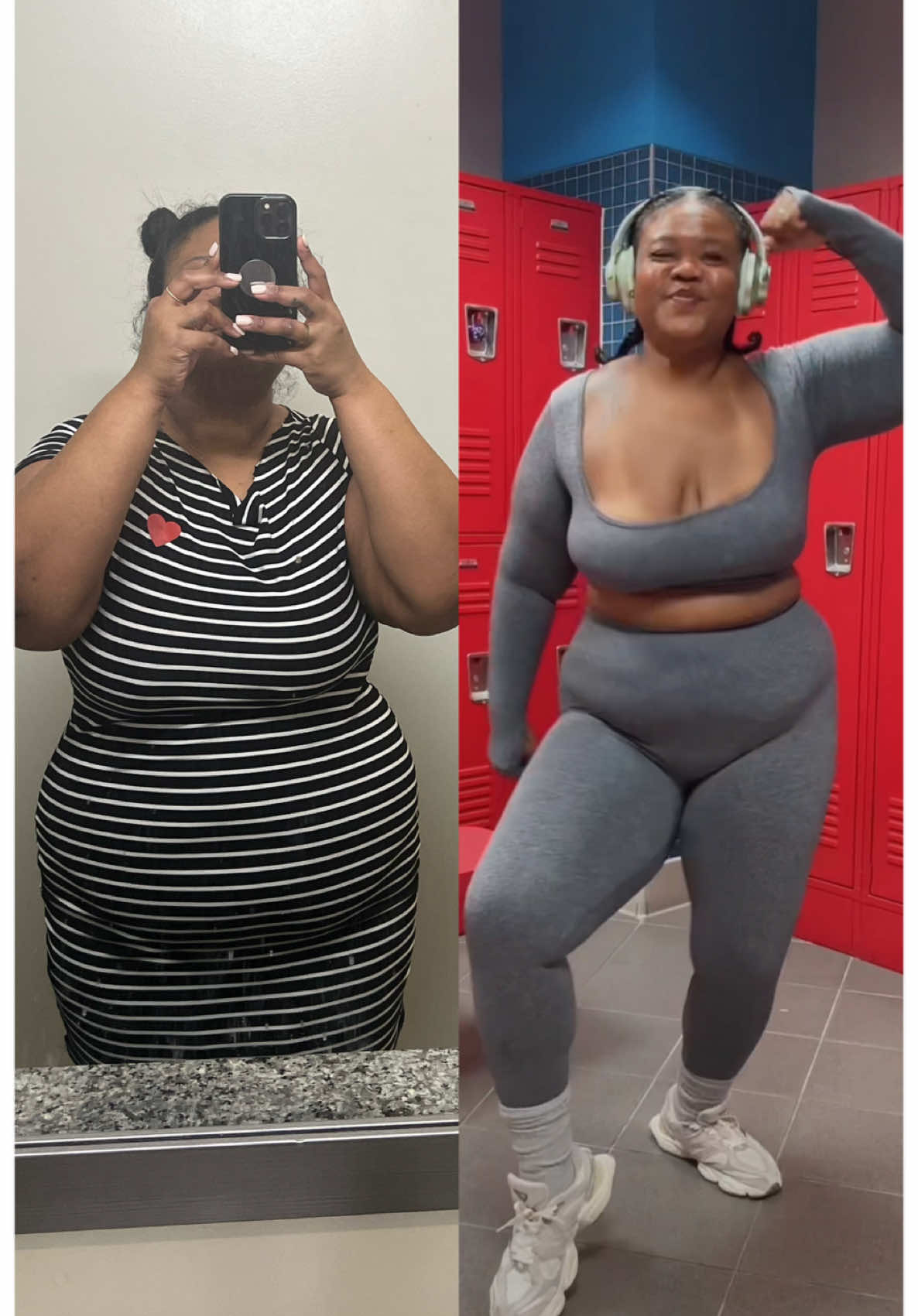 I lost almost 60 lbs this year & I know I would’ve lost more if I had more discipline with my diet. Im still proud of myself & the work I put in for 2024 & I AINT STOPPING 💪🏽 2025 is the year of #discipline in ALL aspects of my life & I can’t wait to share more of my journey & what I have in store. #weightlossprogress #fyp #beforeafter #newyear 