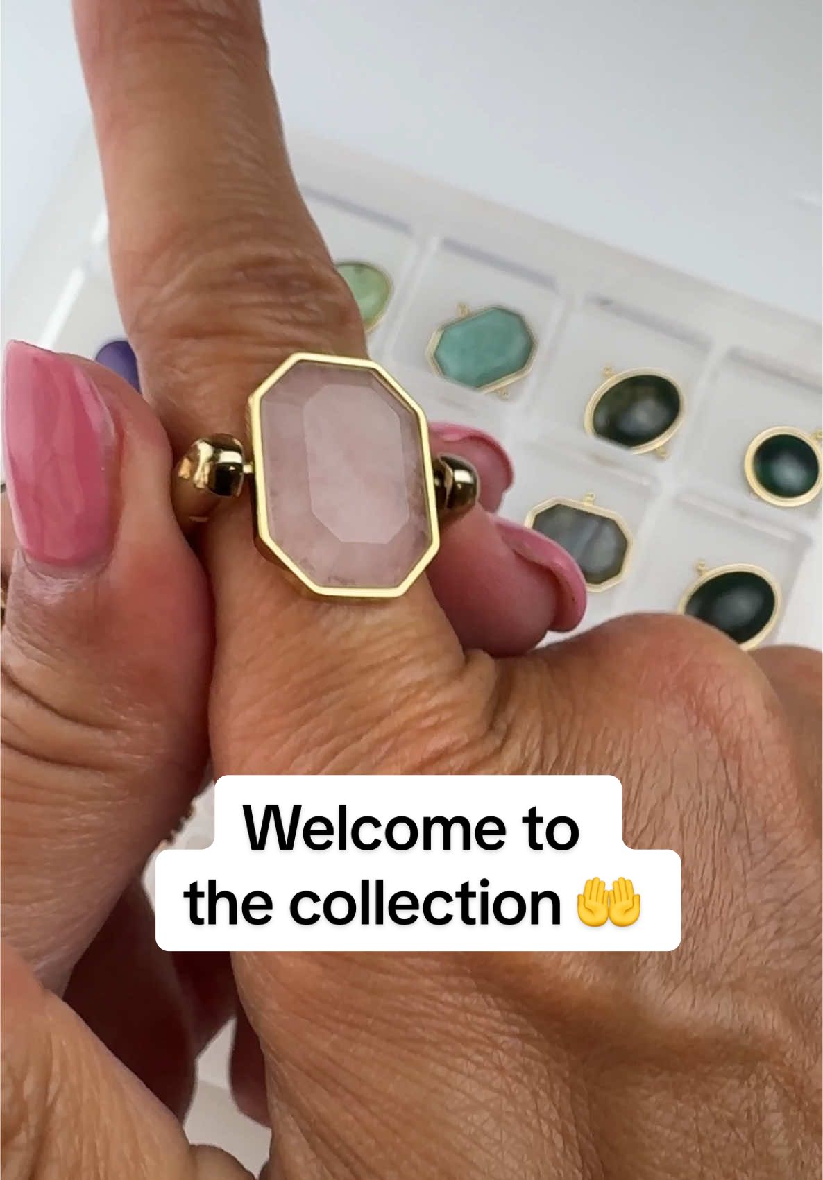 Good thing you don’t have to worry about that last part, because are rings are super affordable! 😊 #welcometothecollection #ontheshelfyougo #JewelryCollection #collectingfidgets 