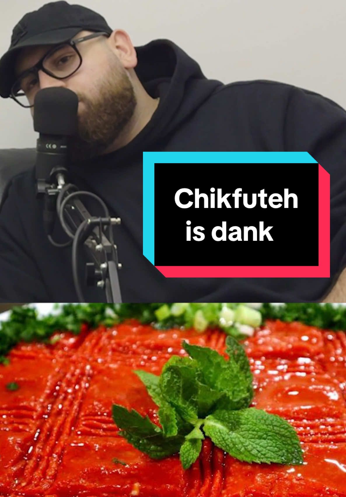 I guess he’s right..? #armenian #podcast #food #lebanese 