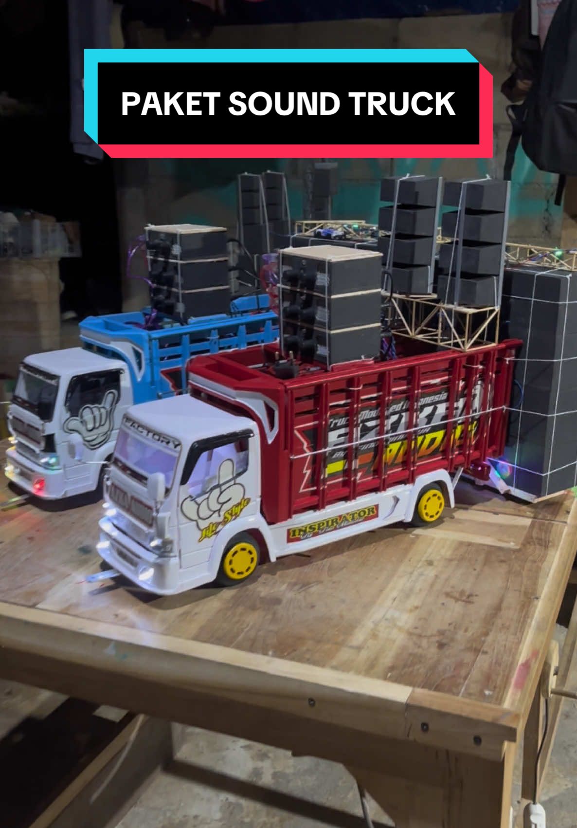 Ready Bosku Bisa buat tahun baru an 😍#miniatur #miniaturtruck #miniatursound #miniatursoundsystem #sound #truck #karnavalsoundsystem #soundsystemmalang #soundsystemminiatur #fyp #fypシ #viralvideo #kreatif 