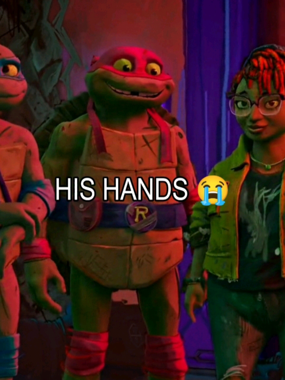 ele é tão tímido mds eu vou chorar #foryou #tmnt #tiktok #viral #tiktokviralvideo #fyp #foryoupage #fy #fy #tmntmutantmayhem #tmntleo 