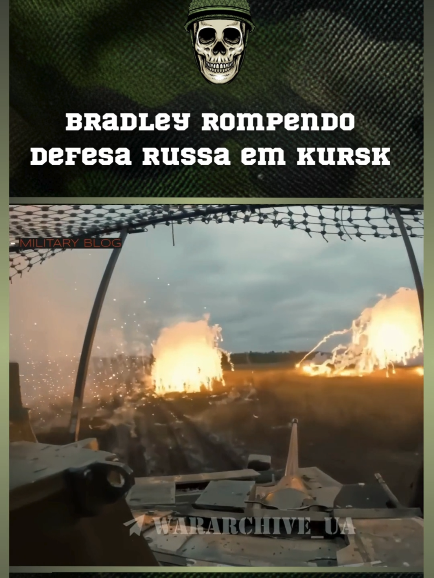 Bradley do exercito Ucraniano rompendo defesa Russa #exercitobrasileiro #exercitobrasileiro🇧🇷 #forçasarmadas #militar #fab #ucrania #russia #guerraucrania #geopolitica