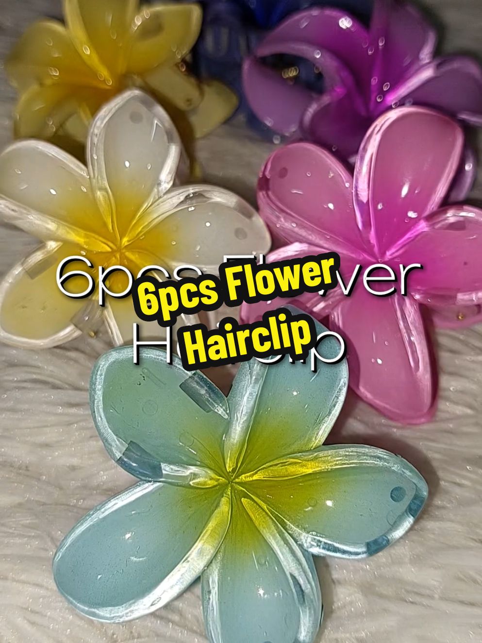 6pcs Flower Hairclip #hairclamp #hairclip #hairaccessories #tiktokfinds #tiktokfindsph #fypp #fyp #fypシ゚viral #foryou #fypage #fyforyou #fyppppppppppppppppppppppp 