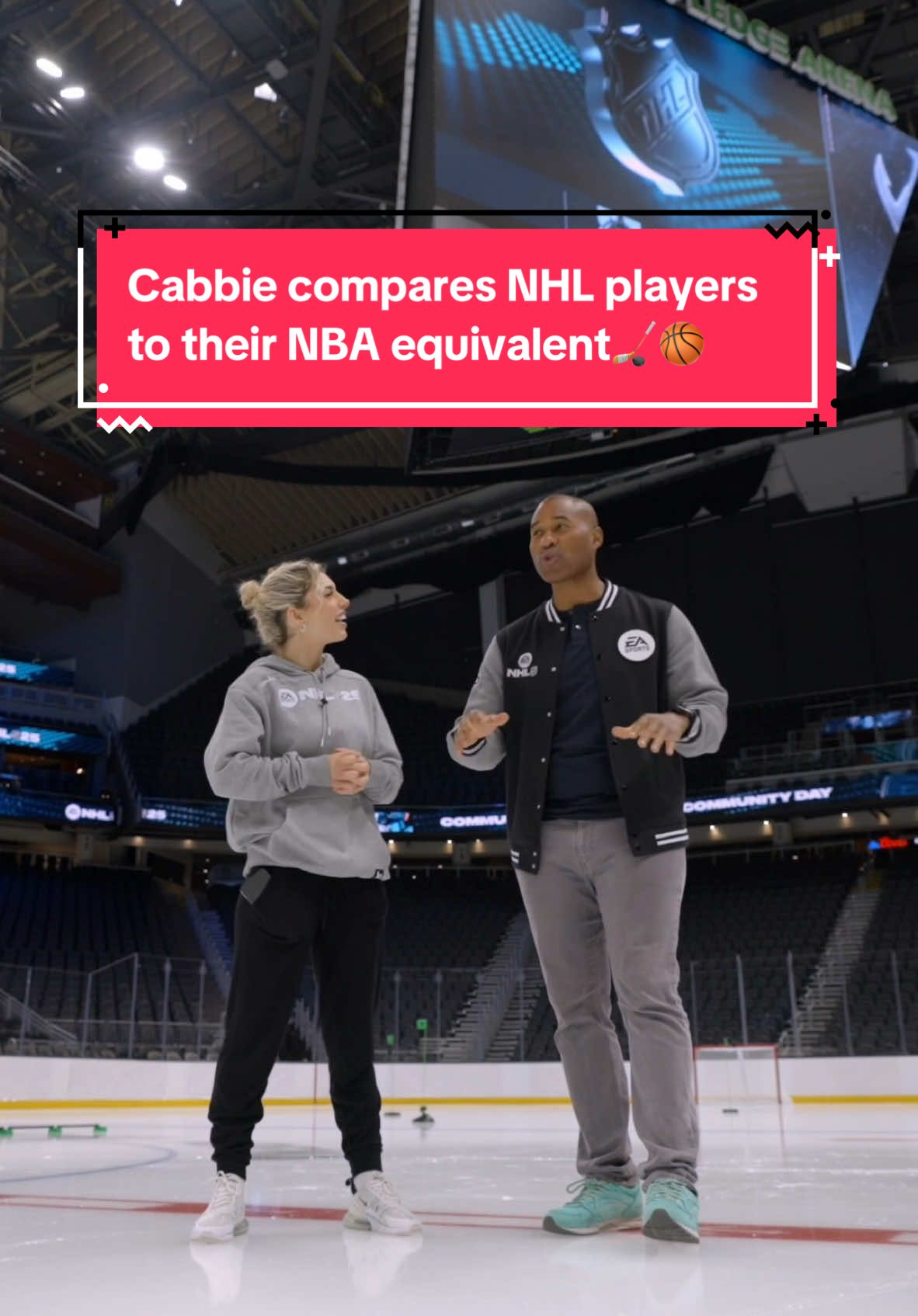 What do you guys think of Cabbie’s comparisons? Make sure to get NHL25 🏒 @EASPORTSNHL #hockey #NHL25 #seattle #sports #NHL #EASports #EAPartner 