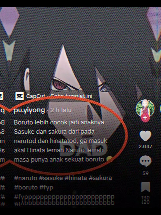 sekelas naruto di bilang lemah😹😹 #fypシ #naruto #hinata #narutoshippuden #fypシ゚viral 