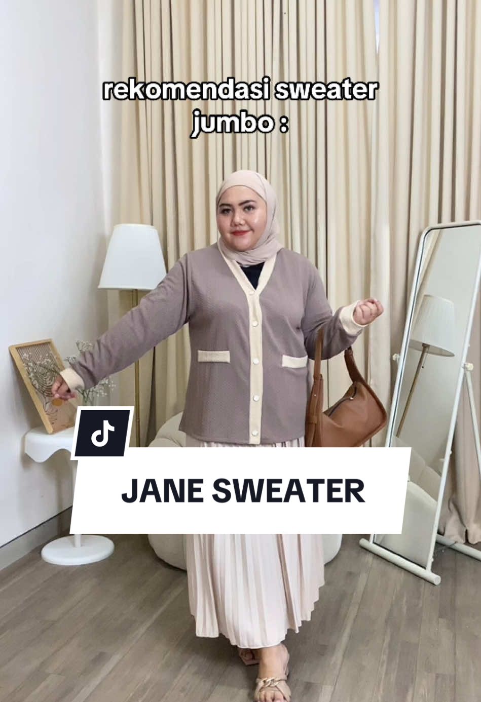 jane sweater yang bisa muat sampai bb 120kg 😍😍 #bigissimo #foryou #racuntiktok #ootdbigsize #fypシ 