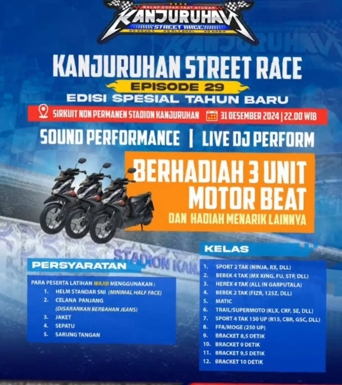 ONTRAN ONTRAN KSR..🔥🔥 @KanjuruhanStreetRace_Official @kharisma motor Kepanjen @HSM Production  #kanjuruhanstreetrace #streetracemalang #streetrace #derag #dkmsbengkel #dkmsracing #awaltahun #pergantiantahun 