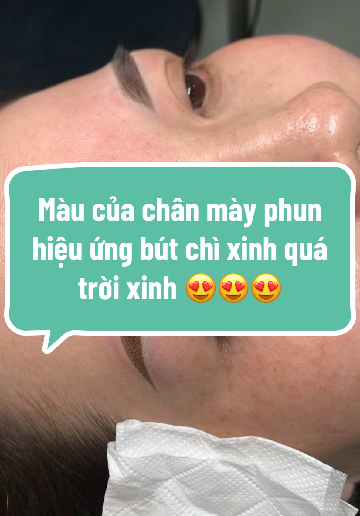 Màu của chân mày phun hiệu ứng bút chì xinh quá trời xinh 😍😍😍 #63tiengiangxinchao❤️ #63tiengiang #phunxamthammy #phunxamthammychuyennghiep 