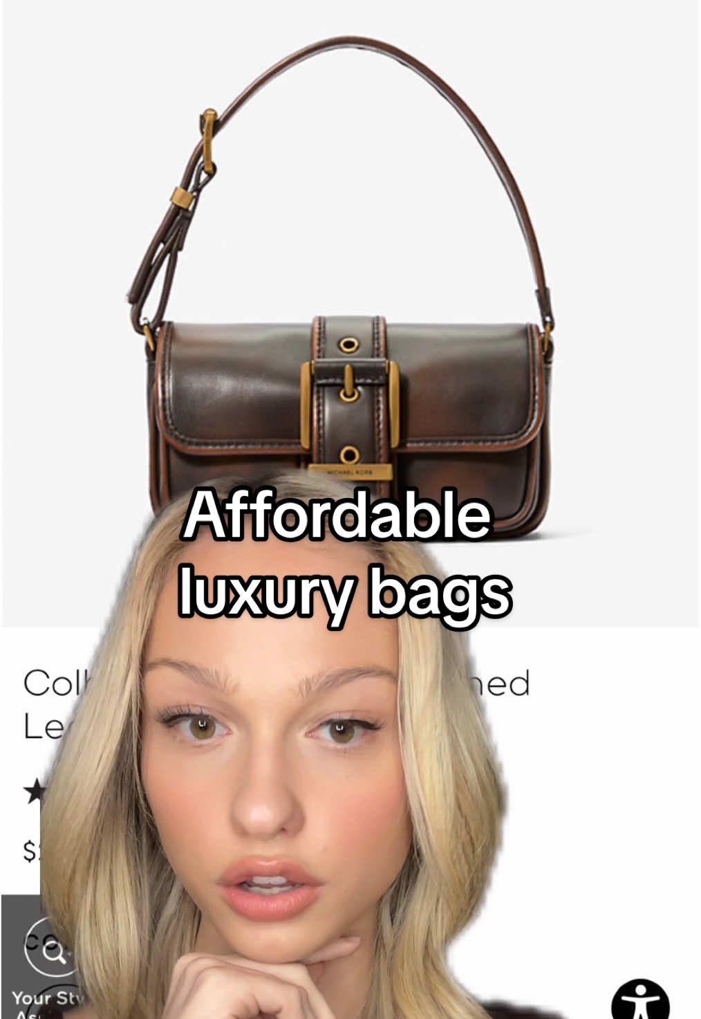 Some affordable luxury bags I love. Inspired by @HANNAH (check her out she has better fashion taste than me) #luxury #affordableluxury #affordablefashion #fashion #affordable #handbag #affordablehandbags #greenscreen @Michael Kors @Coach @STAUD Clothing 