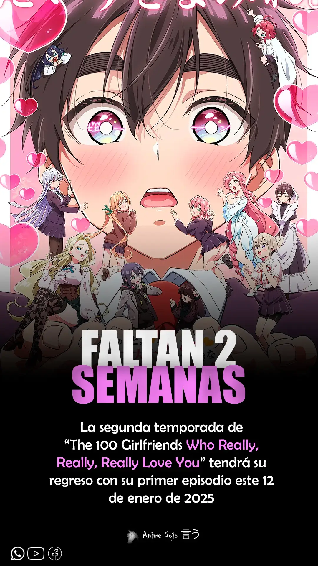 #100novias #anime #noticias #2024 UNETE AL CANAL DE WASAP PARA NOTICIAS CON ANTICIPACIÓN!! LINK EN LA DESCRIPCIÓN 🗣️🔥