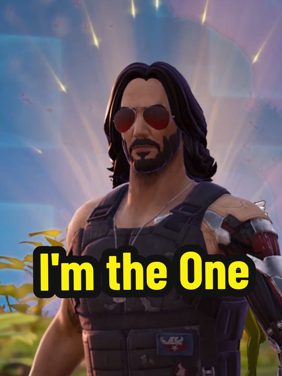 Keanu has entered the lobby. #keanureeves #johnwick #GamingOnTikTok #fortnitebr #theone 