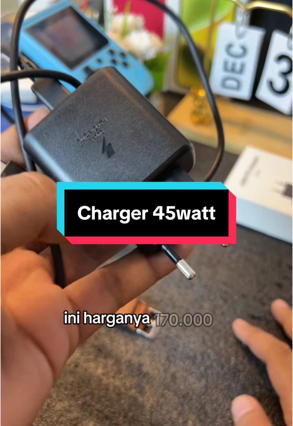 Rekomendasi Charger Fastcharging buat kalian yang udah beli smartphone terbaru tapi gak dapat casan #charger #fastcharging #typec 