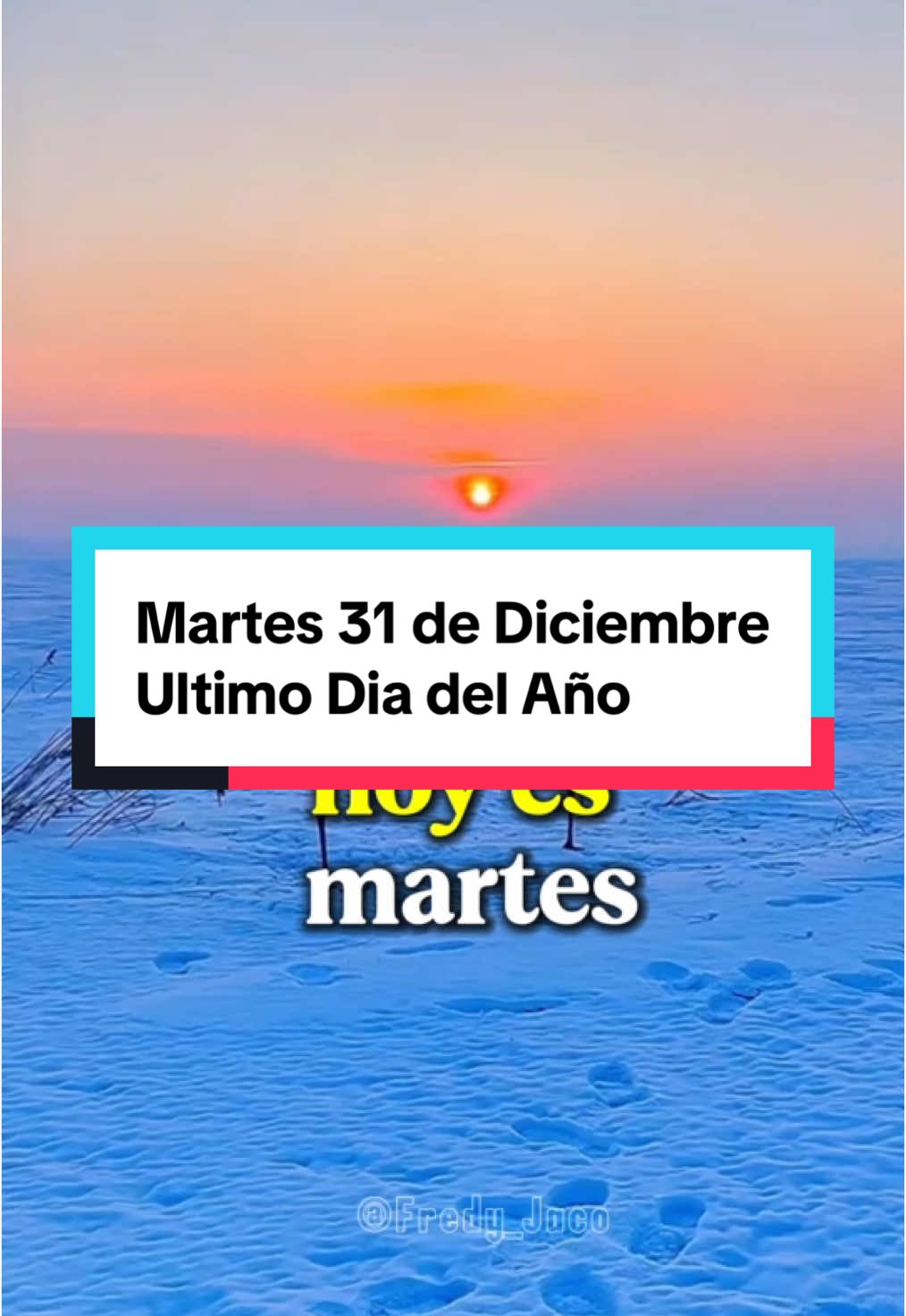 #Hoy #Es #Martes #31 #De #Diciembre #el #Ultimo #Dia #Del #Año #Feliz #Dia #Video #Viral #Comparte #Comenta #Like #Dios #Te #Bendiga 