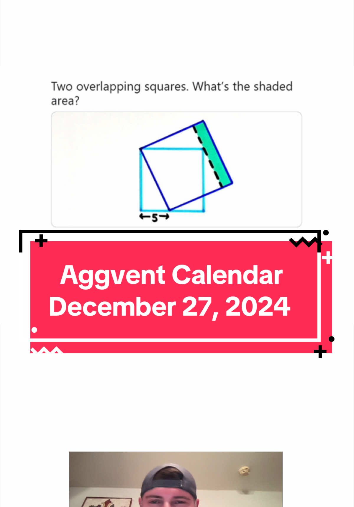 Aggvent Calendar Day 27 #andymath #math #maths 