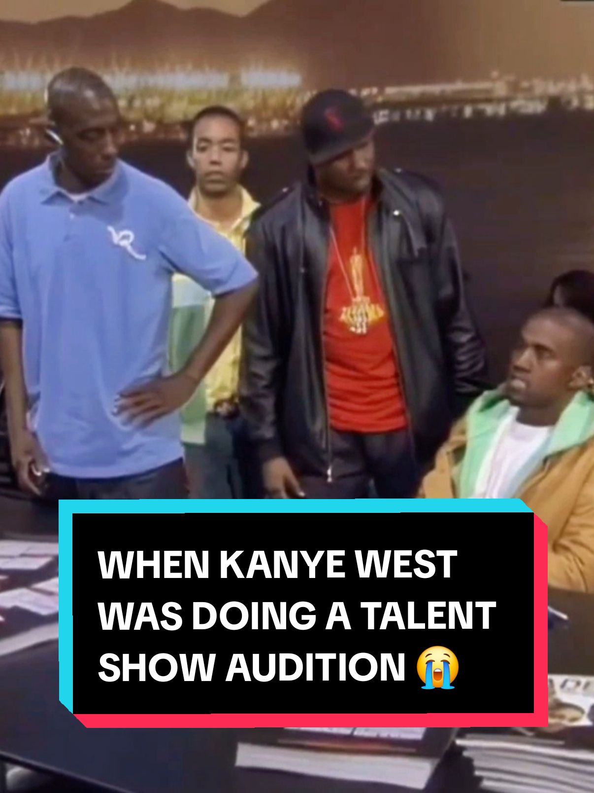 when Kanye West was doing a talent show audition 😭 (Scrapped 2007 TV-Show) | #kanyewest #yeezus #tvshow #raptok #drezzyjrchamp 