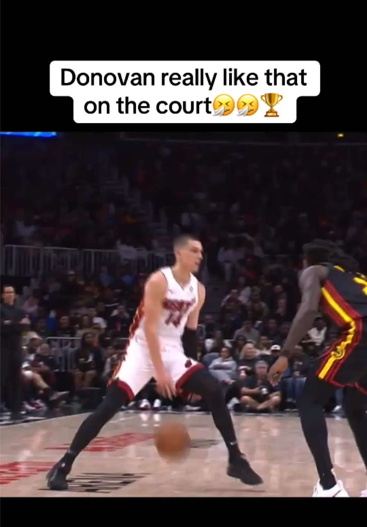 Donovan really like that on the court🤧🤧🏆 #basketball #basketballtiktok #thaddboii #NBA #miamiheat 