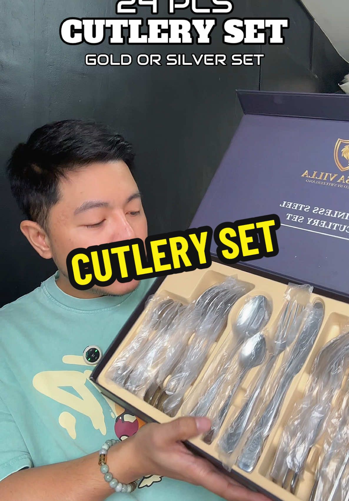 CUTLERY SET BEST GIFT SA MGA NANAY. #cutlery #cutleryset #cutlerysetstainless #stainlesscutleryset #silvercutlery #goldcutlery #cutlerysets #giftformom #giftformother #gift #giftideas 