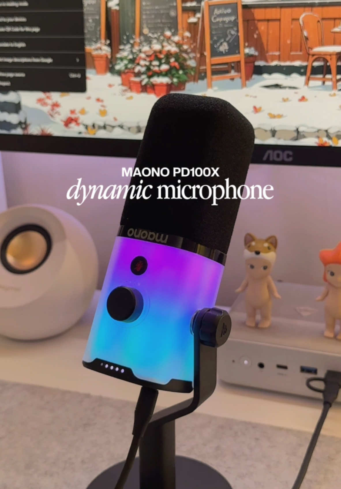Ready to upgrade your contents, podcasts & game livestreams? Then you need to have this Maono PD100X dynamic microphone ✨👌🏼 @Maono @Maono Philippines  #Maono #maonopd100x #internetmicrophone
