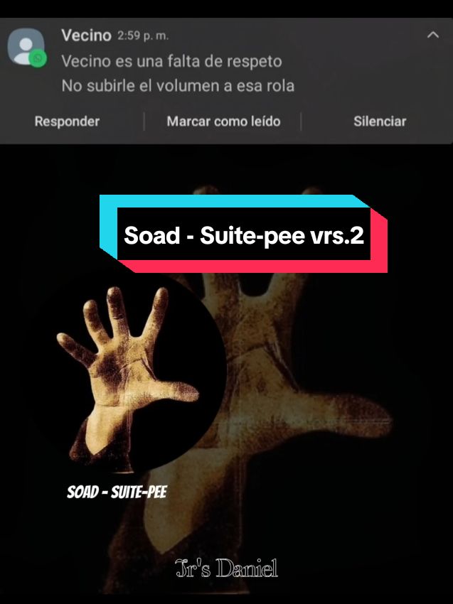 Respuesta a @niky8l System of a down - Suite-pee vrs.2 toma la 2 parte xD #systemofadown #soad #suitepee #numetal 