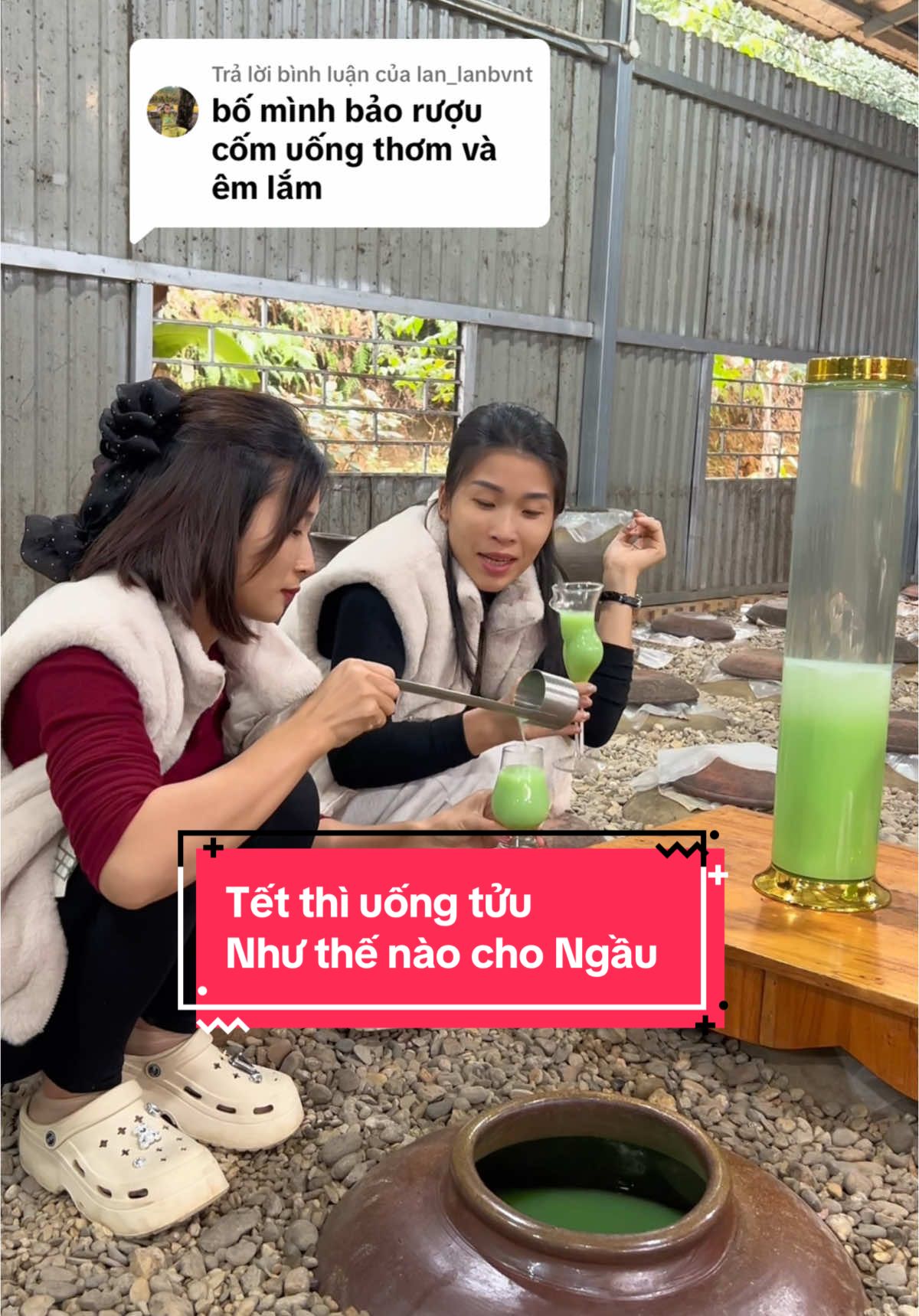 Trả lời @lan_lanbvnt Tết uống cốm sao cho Ngầu #xh #cobarieungam #viral #dcgr #tiktok #xuan 