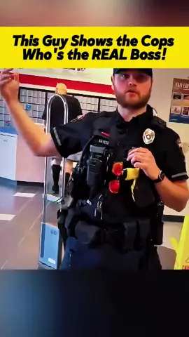 This Guy Shows the Cops Who's the REAL Boss! #cops #copsoftiktok #copsontiktok #police #policeofficer #policeoftiktok #bodycam #TikTok #foryou #ego #law #lawsuit #viral #trending 