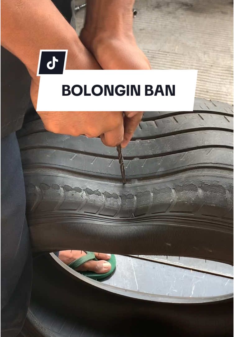 ban udah bener kok malah dibolongin #andalanban #bengkelspesialisban #spesialisban #spooringmobil #banmobil 