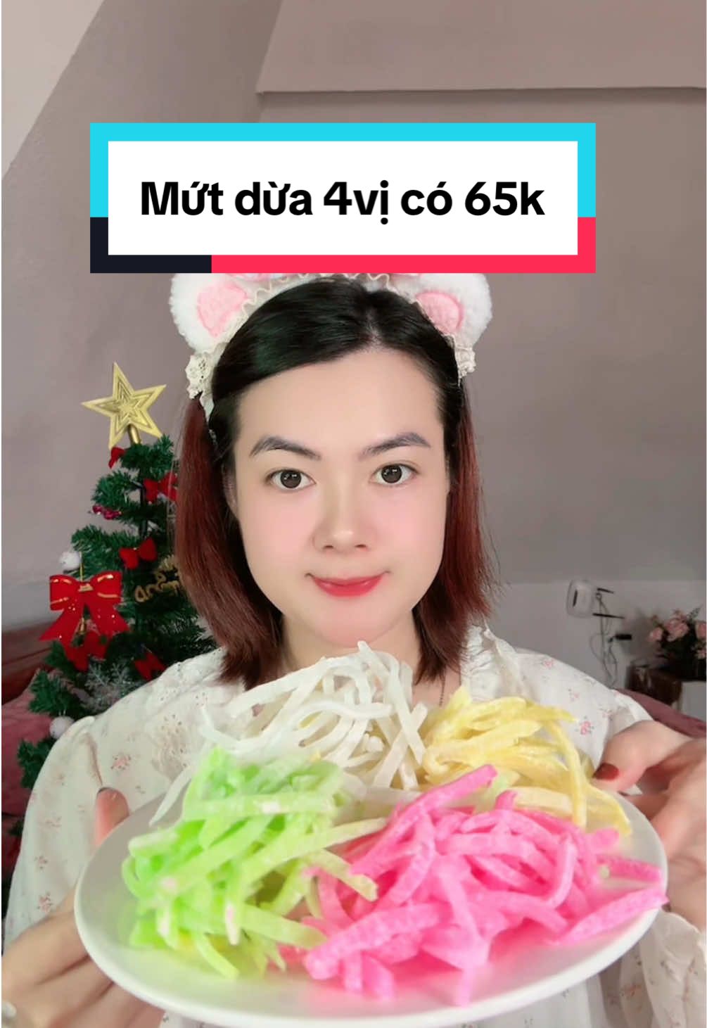 Mứt dừa ngon mà có 65cành nửa kí #review #mutdua #mutduanon #banhkeotet 