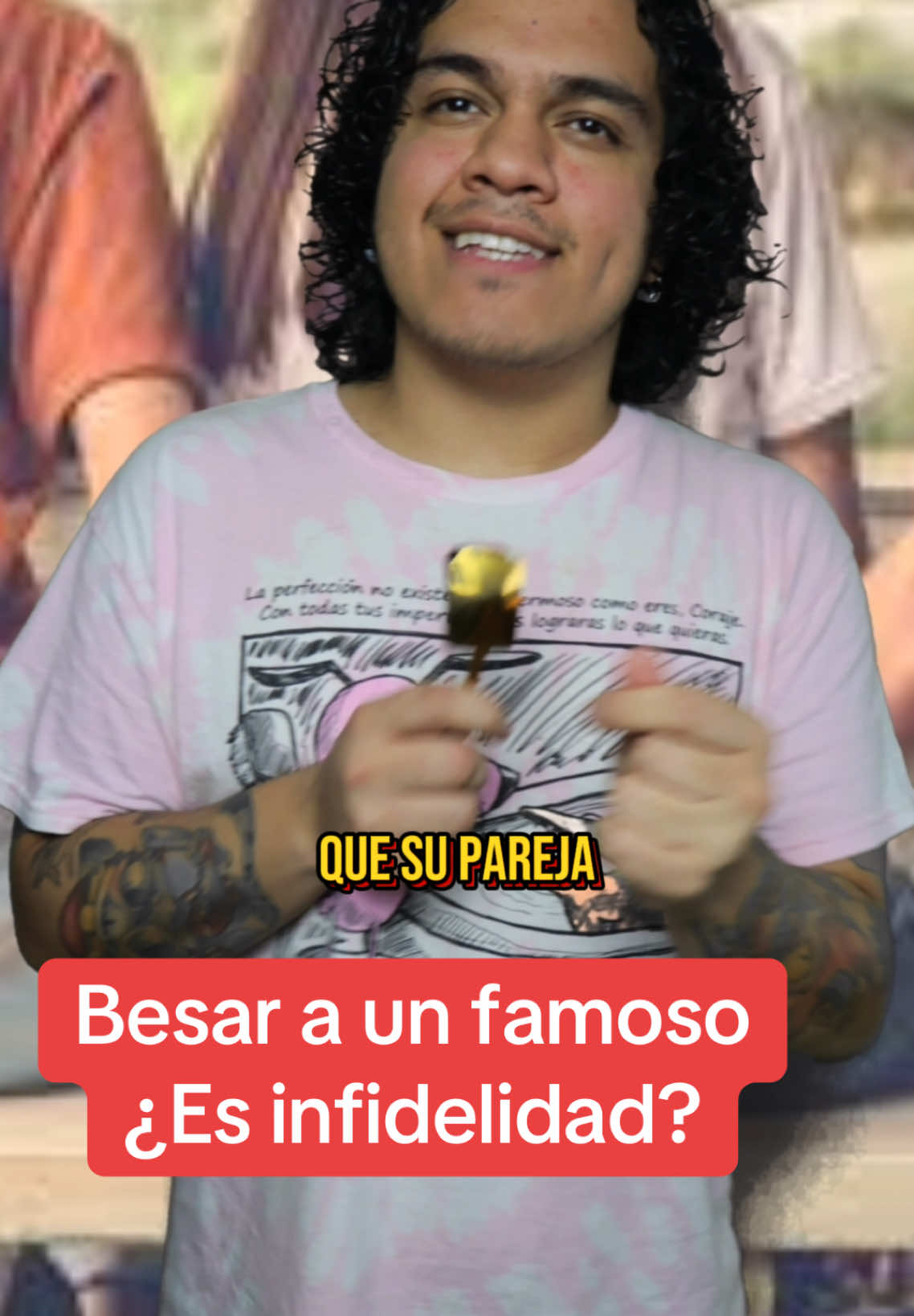 Besar a un famoso es infidelidad? #alexedwields #fyp #fypシ゚ #viral #humor #risa #comedia 