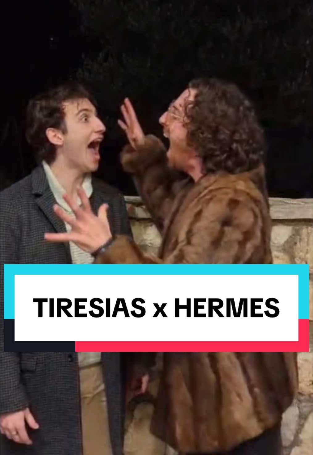 WORLDS COLLIDE in EPIC: The Musical  👀 + 🕺 @TROY #epicthemusical #epic #tiresias #hermes #fyp #skits 