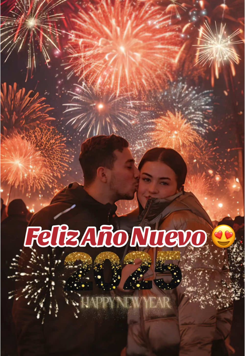 probando filtro de Año Nuevo😍#CapCut #2025 #felizañonuevo2025  #añonuevo2025 