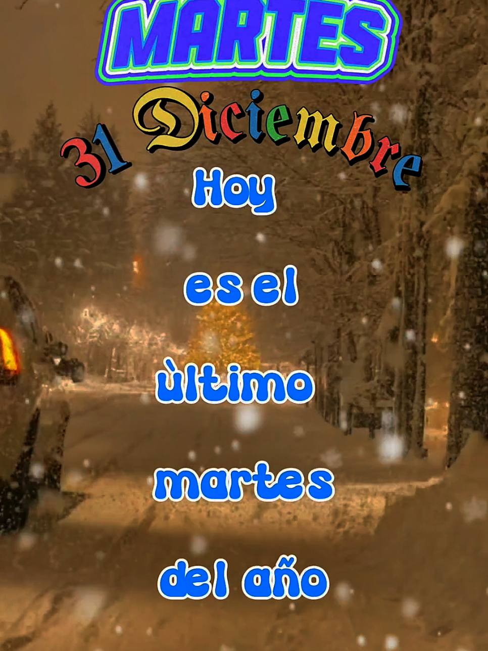 Buenos Días! Feliz Martes 31 de Diciembre! #buenosdias #buenosdiasmundo #buenosdiasporlamañana #felizdia #felizmartes #añonuevo #felizañonuevo #CapCut 