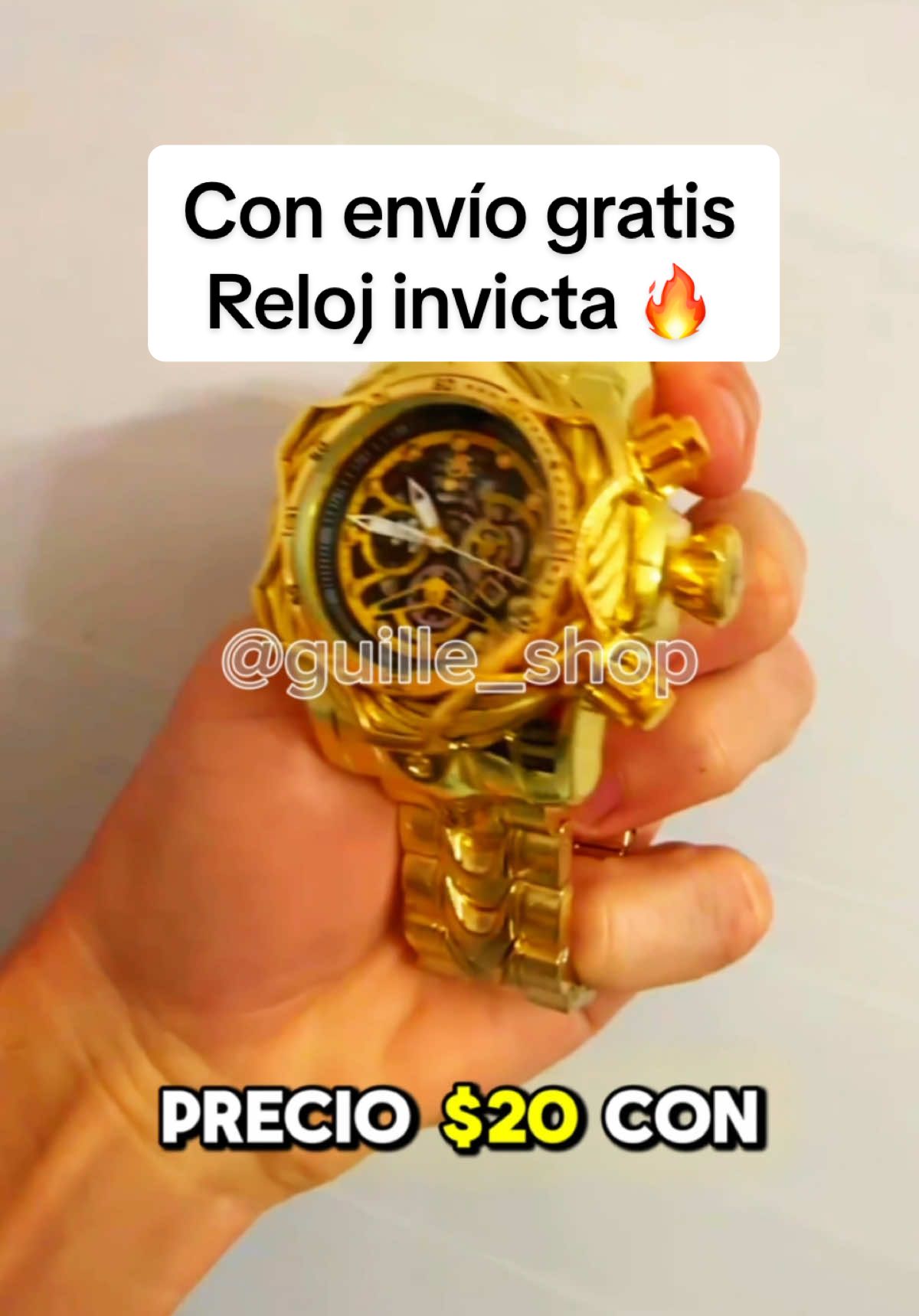 Con envío gratis  Reloj invicta 🔥 #relojinvicta #invicta #invictawatch #relojesparahombre #relojparahombres #relojeshombre #elegante #elegant #relojdelujo #relojesdelujo #mens #men #relojesoriginales #estilodehombre #ofertastiktok #TikTokShop #relojesdelujo 