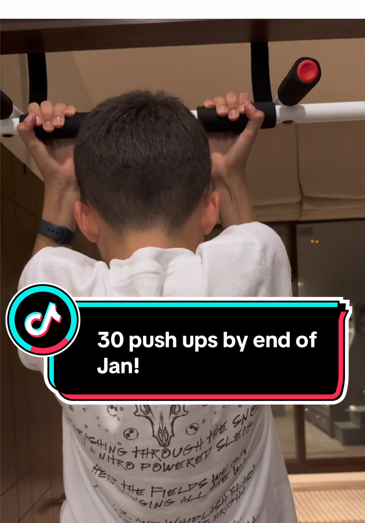 30 push ups by end of Jan! #newyear #resolution #strong #sportsontiktok 