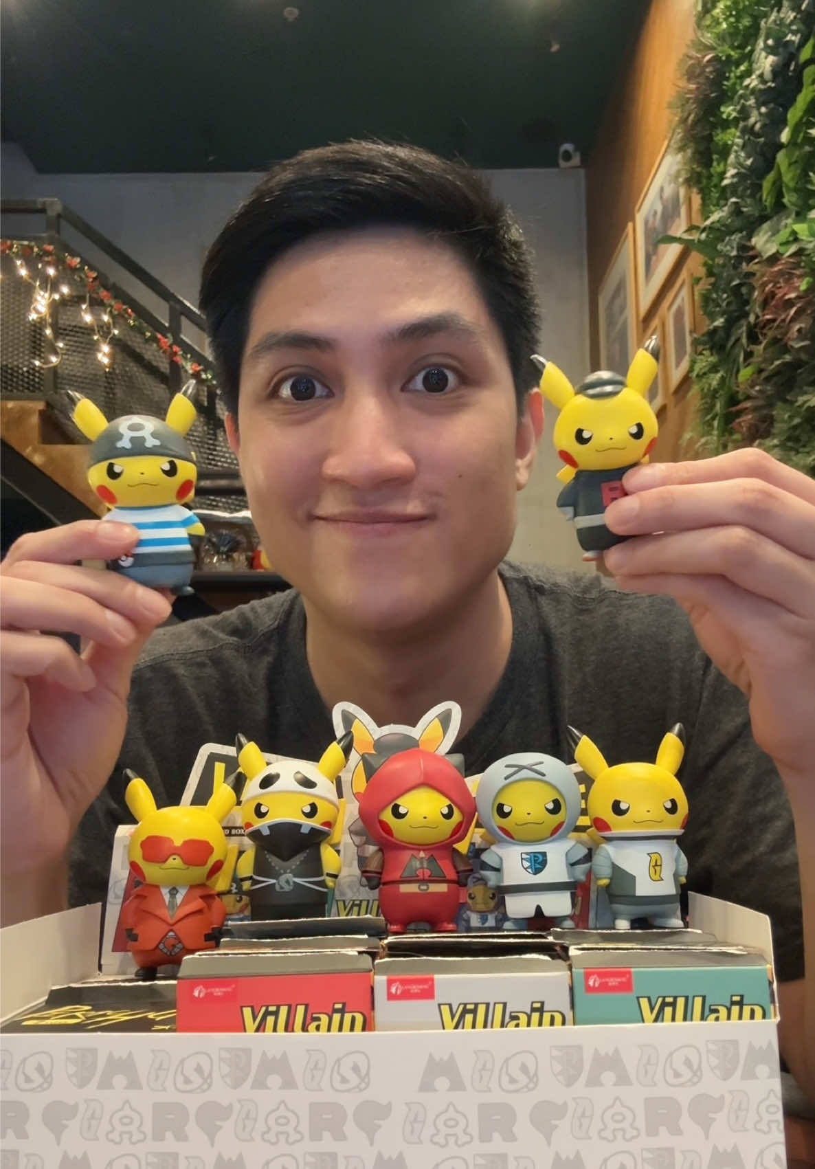 TEAM RAINBOW ROCKET! 🌈🚀 Unboxing a full set of Pikachu Villain Costume Figures from Langbowang! 🤩  Villain Teams from each generation of Pokémon are some of my favorites so when I saw these at @Miniso Philippines, I just had to get them all! Also, the idea of angry and evil Pikachus is just so adorable 😆 Oh and they’re not blind boxes — you can easily just choose which one you get! ✨ #pokemon #pokémon #pokemonph #pokemonphilippines #pokemontiktok #pokemoncommunity #pikachu #teamrocket #miniso #minisoblindbox #unboxing #opening #blindbox #gifts 