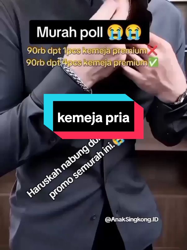 Murah poll.😭😭 Cek promonya Sebelum Kehabisan.💖💖🫰#kemejapolospria #kemejapoloslenganpanjang #kemejamurah #kemejapria 